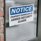 Signmission Property Patrolled By Armed Security Guard OSHA Notice Sign, Vinyl Decal, 10in W x 7in L, 2PK OS-2PACK-NS-D-710-L-16436 - alternate 4